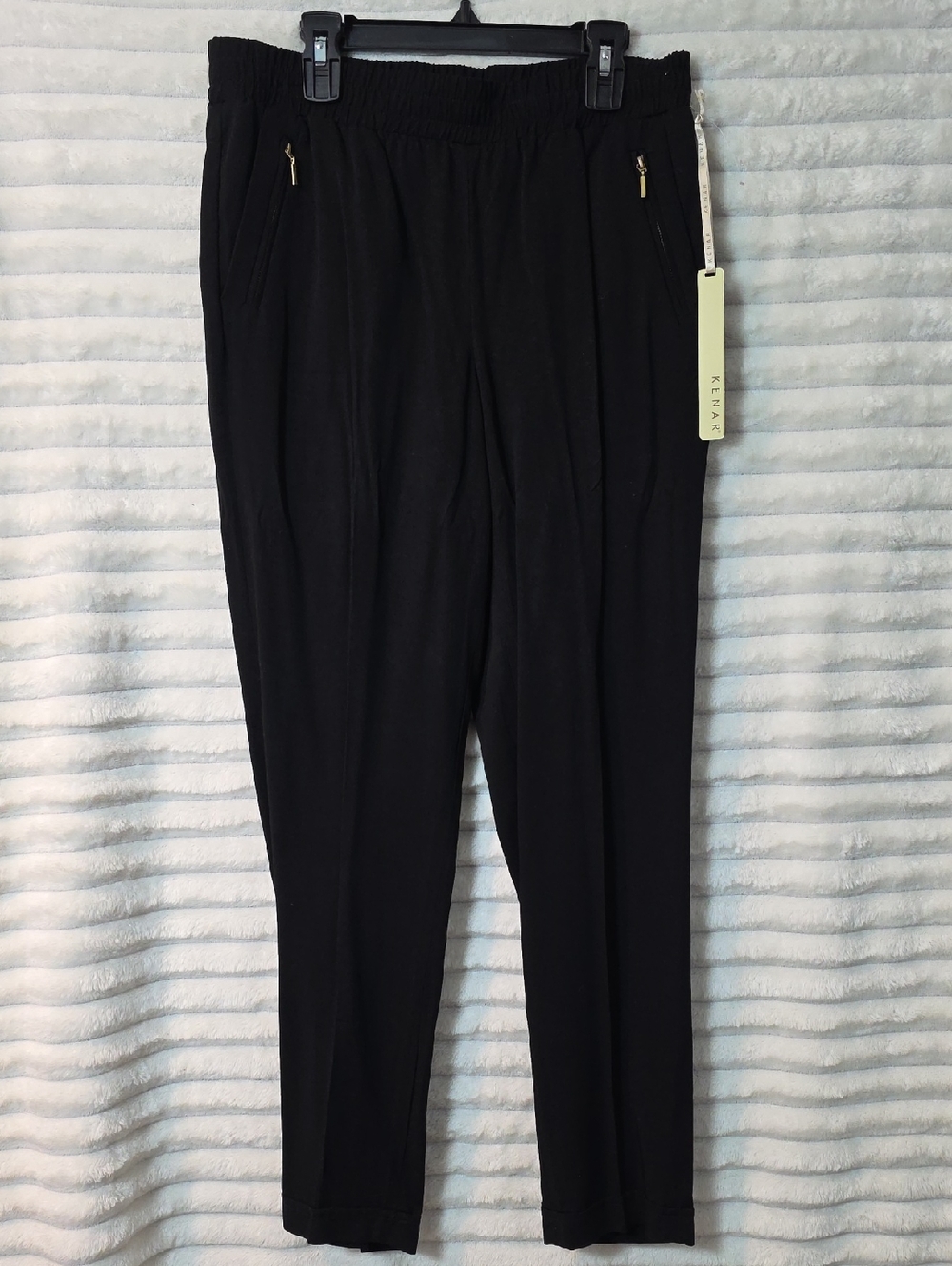 0236‎ Kenar Black Pants with Gold Accent